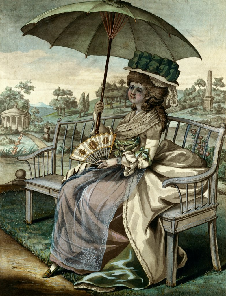 Detail of July by Robert Dighton
