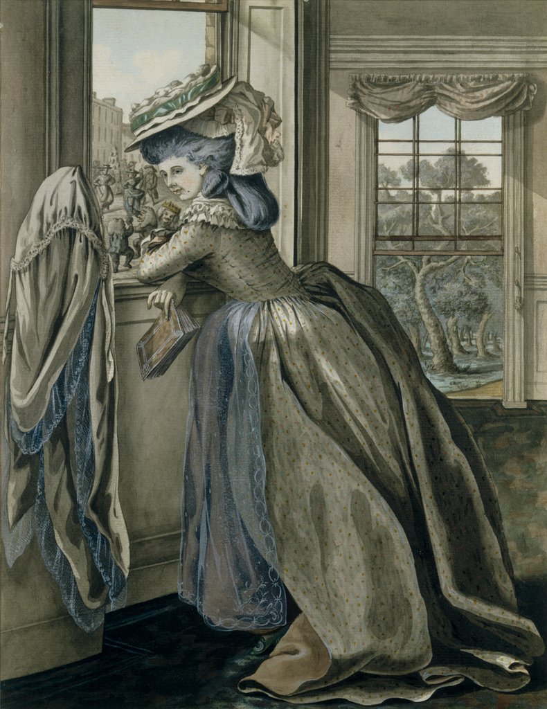 Detail of May by Robert Dighton
