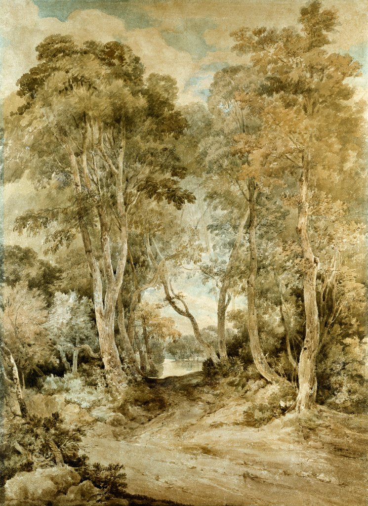 Detail of Wood Scene by John Crome
