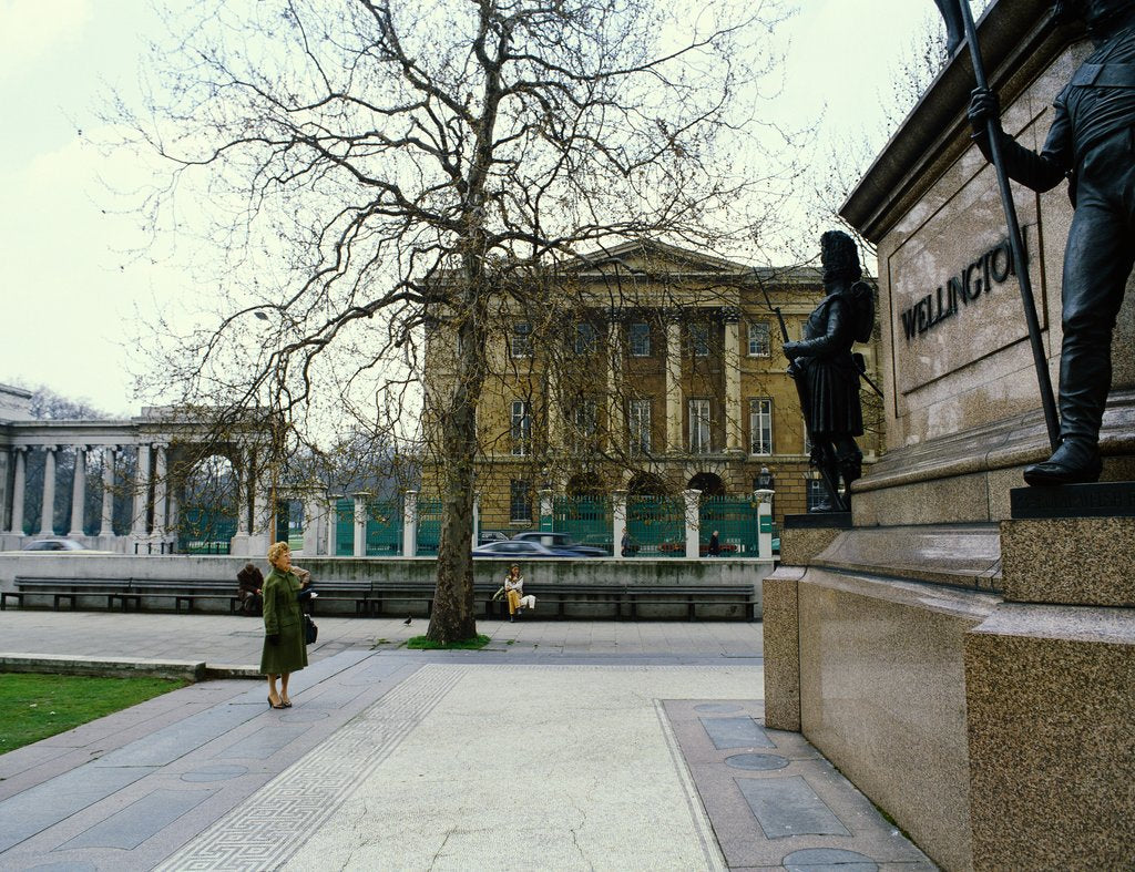 Detail of Exterior view of Apsley House. London, England by Anonymous
