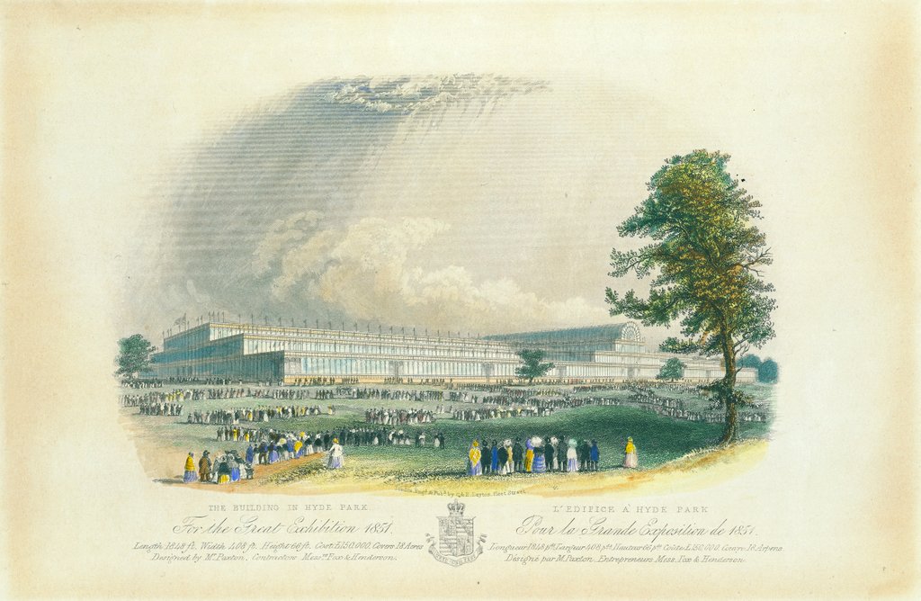 Detail of Crystal Palace by C & E Layton