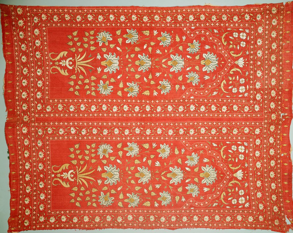 Detail of Tent hanging. Mughal, India, 18th century by Unknown