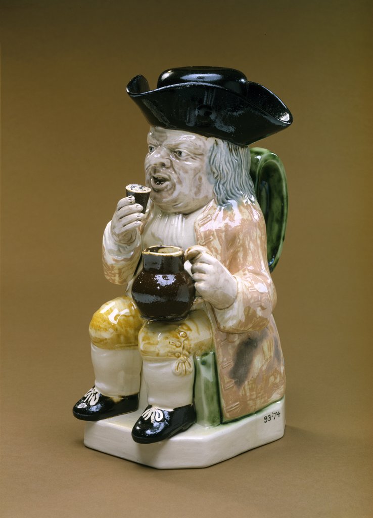 Detail of Toby jug by Ralph Wood