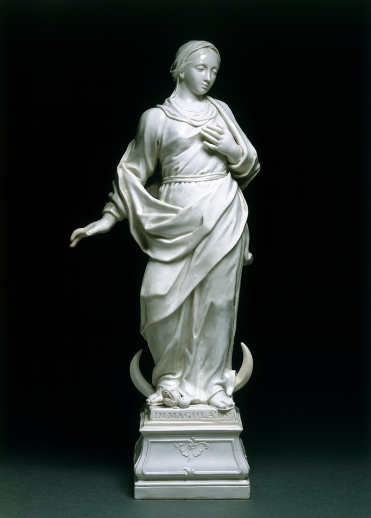 Detail of The Virgin by Jean-Pierre Varion