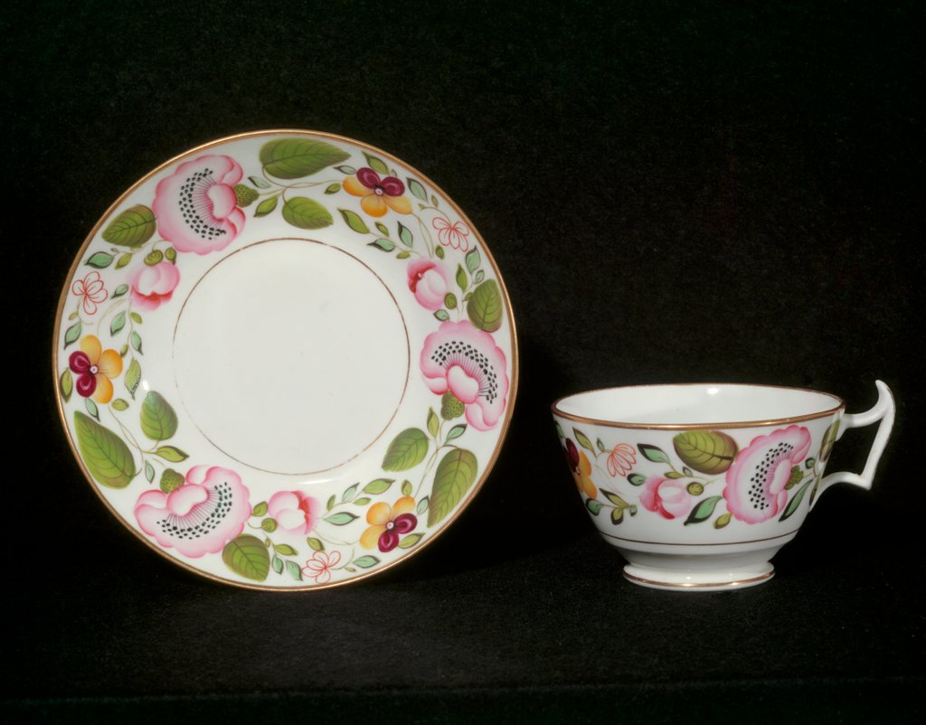 Detail of Tea Cup and Saucer by Unknown