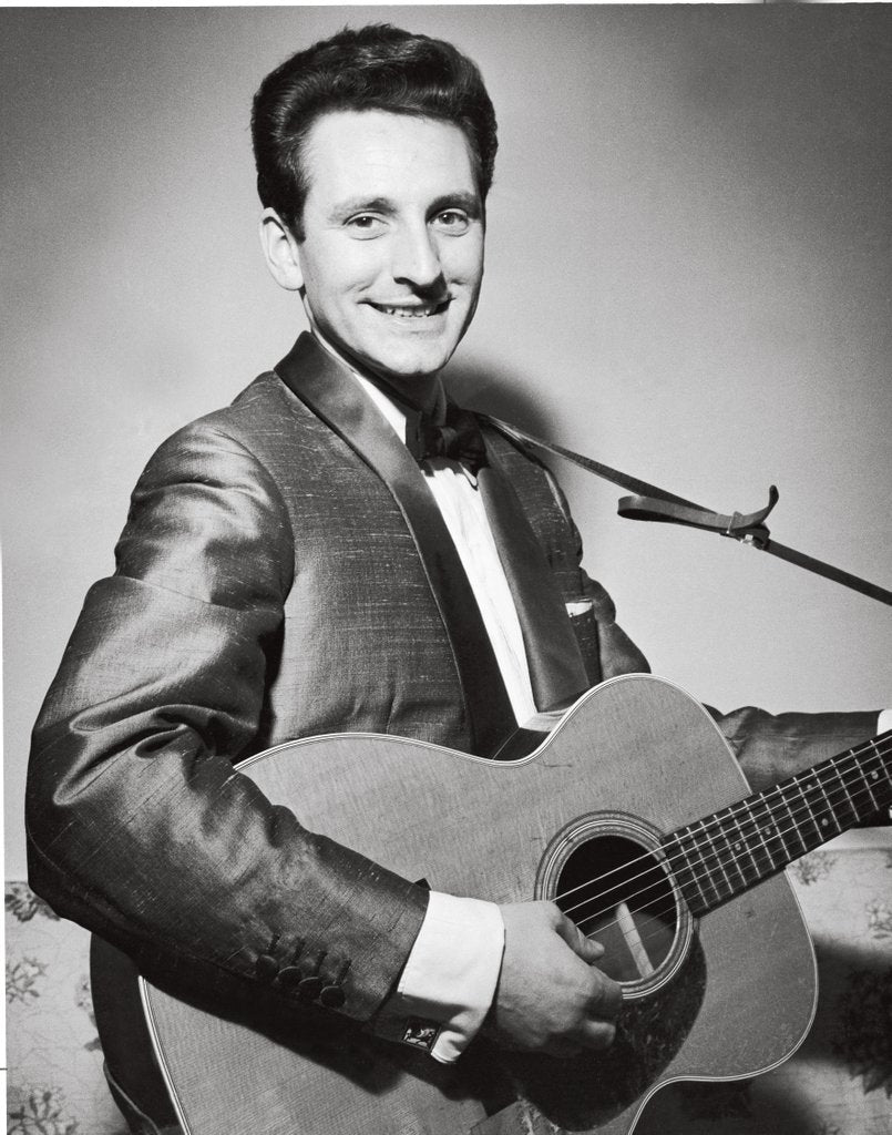 Detail of Lonnie Donegan by Harry Hammond