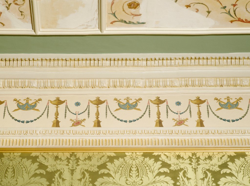 Detail of Ceiling design by Robert Adam