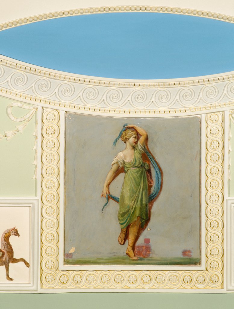 Detail of Ceiling design by Robert Adam