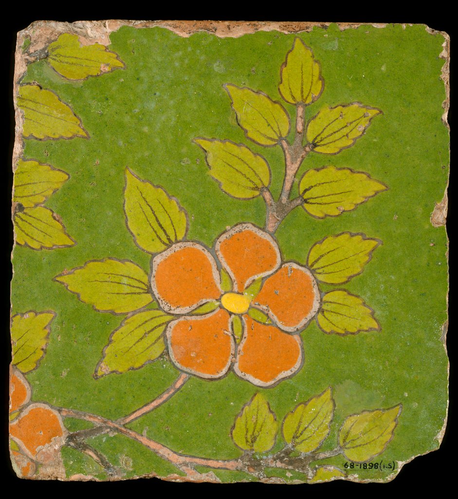 Detail of Tile by Unknown