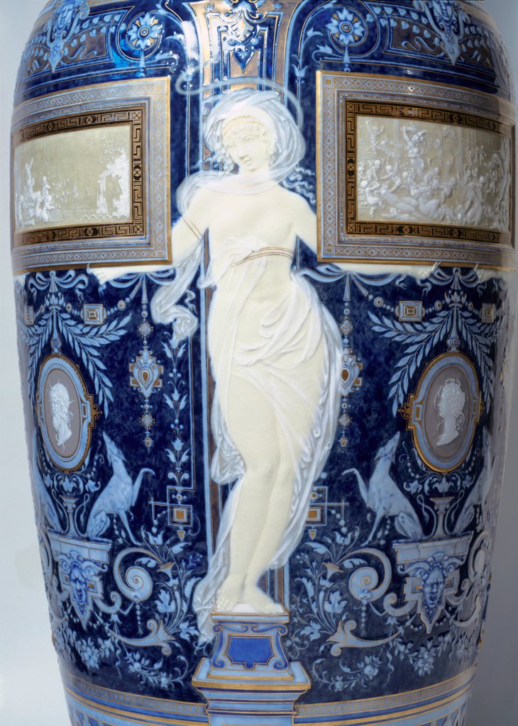 Detail of Vase by Alexandre-Paul Avisse