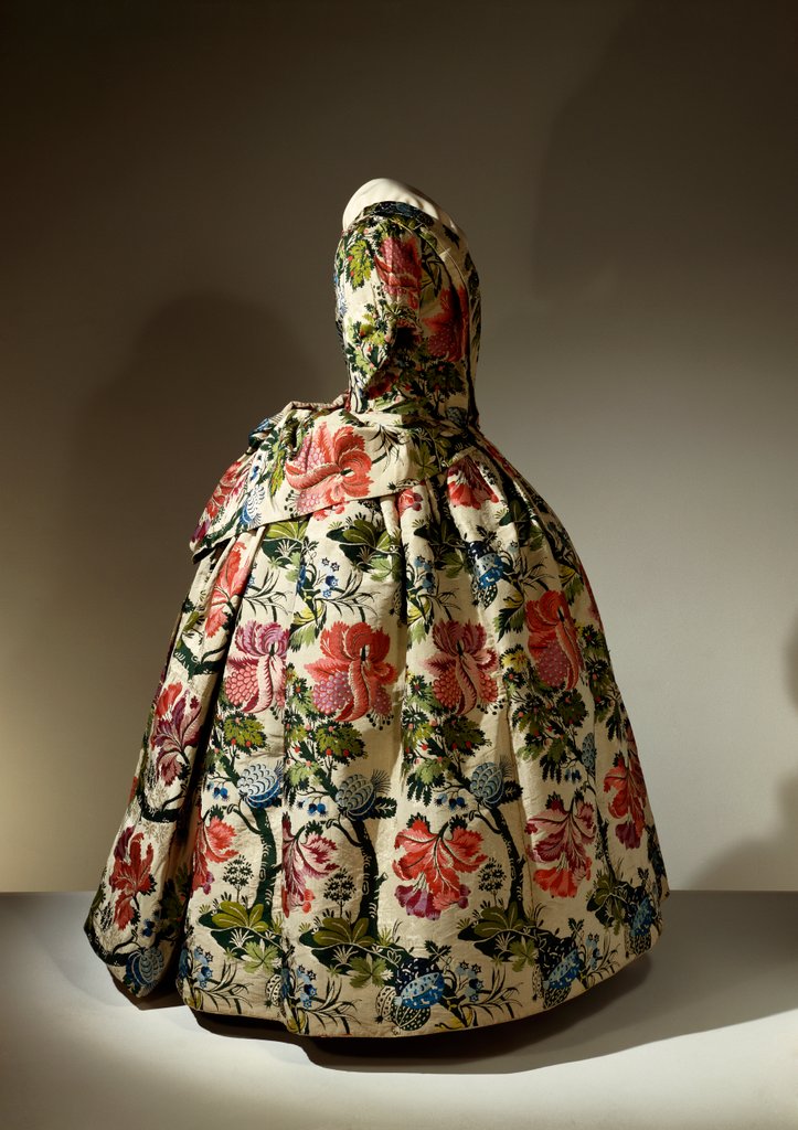 Detail of Mantua Dress. England, c.1730 by Unknown
