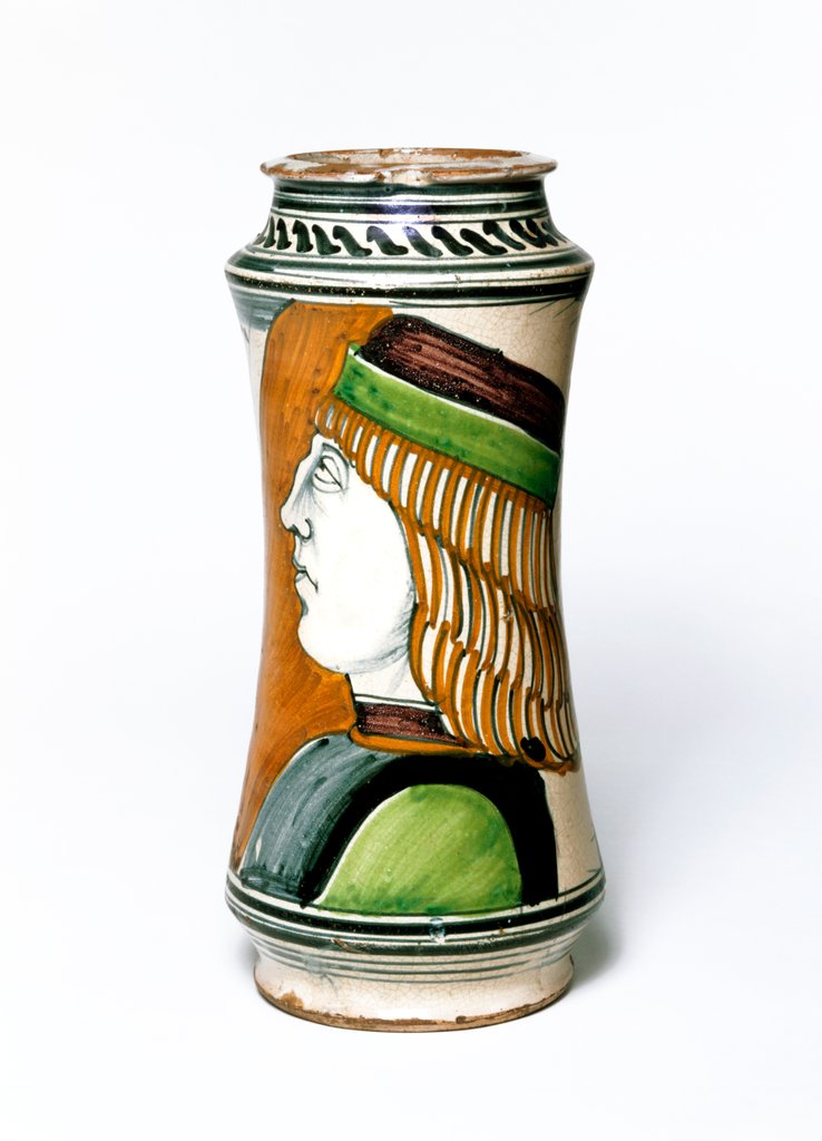Detail of Drug Jar by Unknown