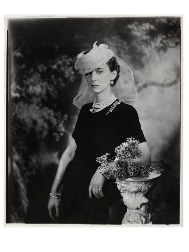 Detail of The Duchess of Kent by Cecil Beaton