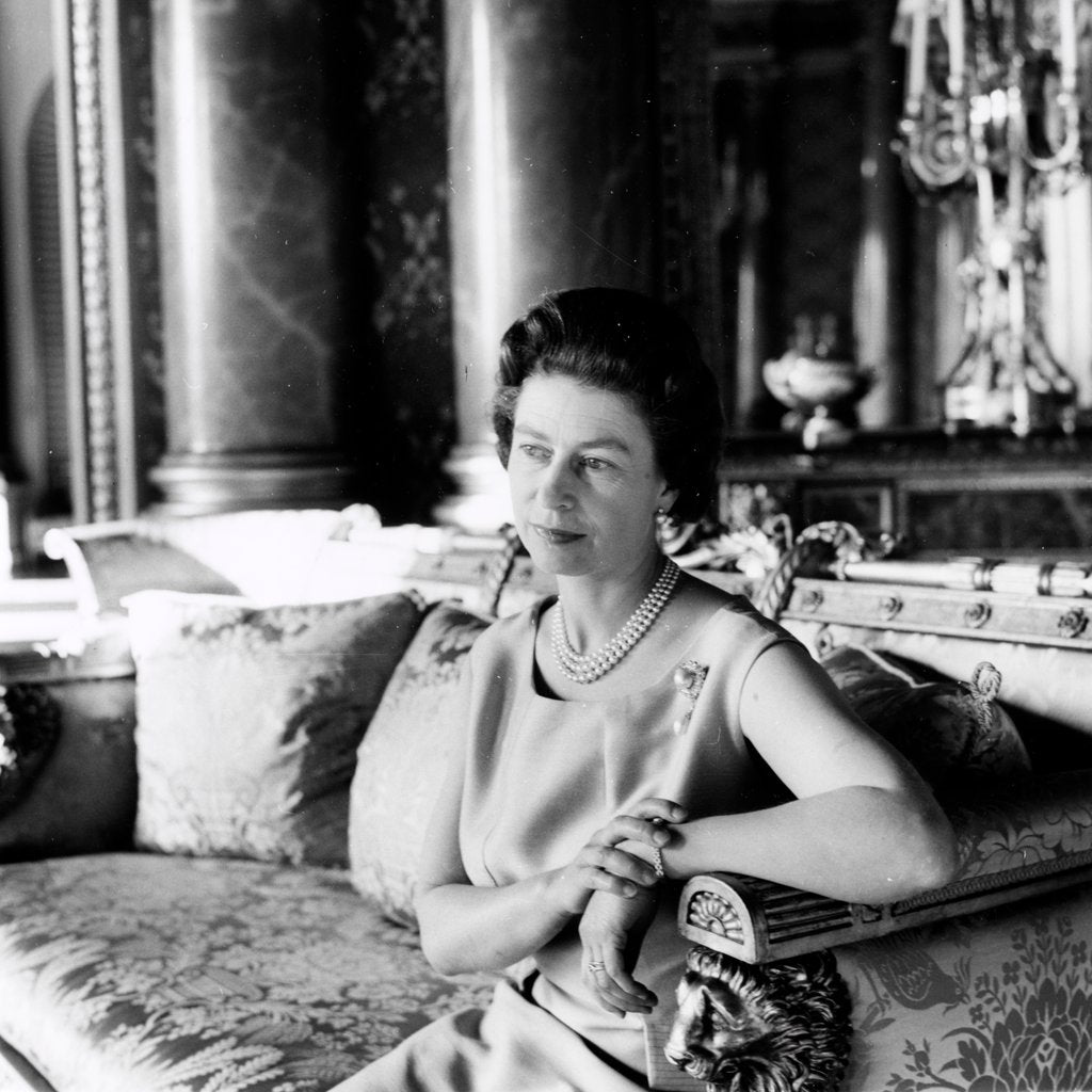 Detail of Queen Elizabeth II by Cecil Beaton