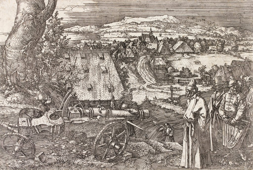 Detail of The Cannon by Albrecht DŸrer