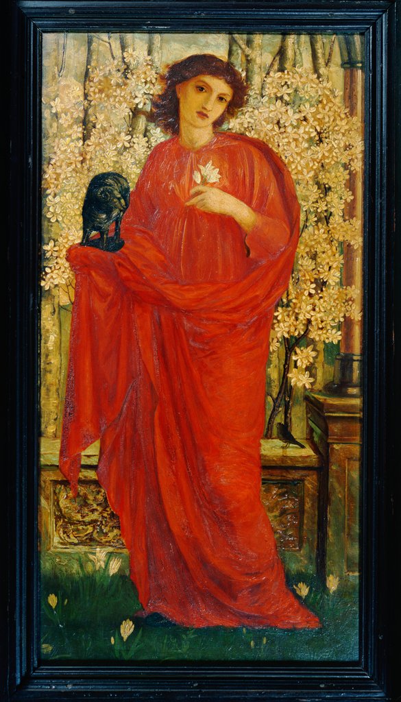 Detail of Panel in the V&A's  Morris Room by Anonymous