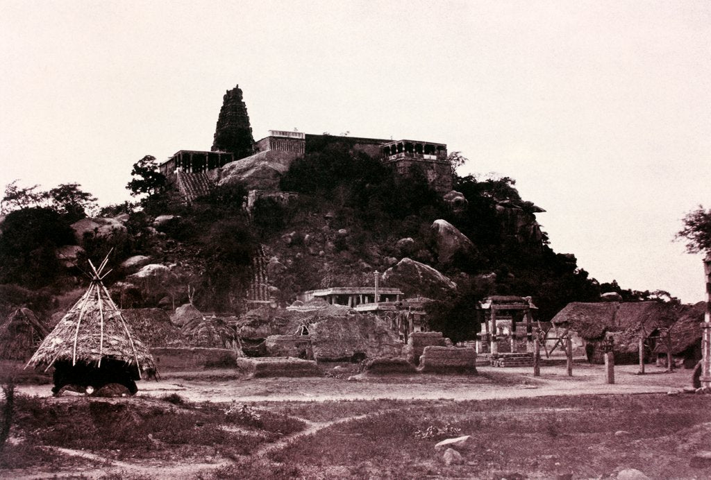 Detail of Pagoda at Veerali Mullai by Captain Linnaeus Tripe