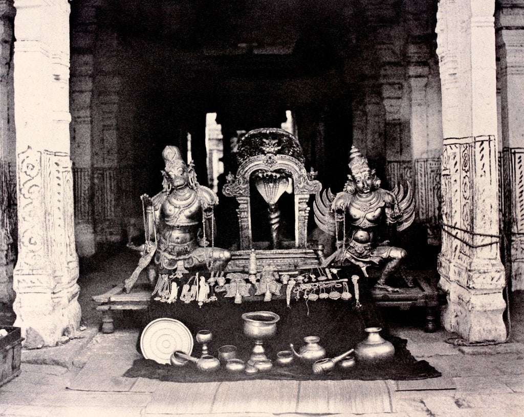 Detail of Jewels of the Pagoda by Captain Linnaeus Tripe