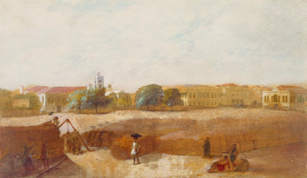 Detail of Bombay Green by Robert Melville Grindlay
