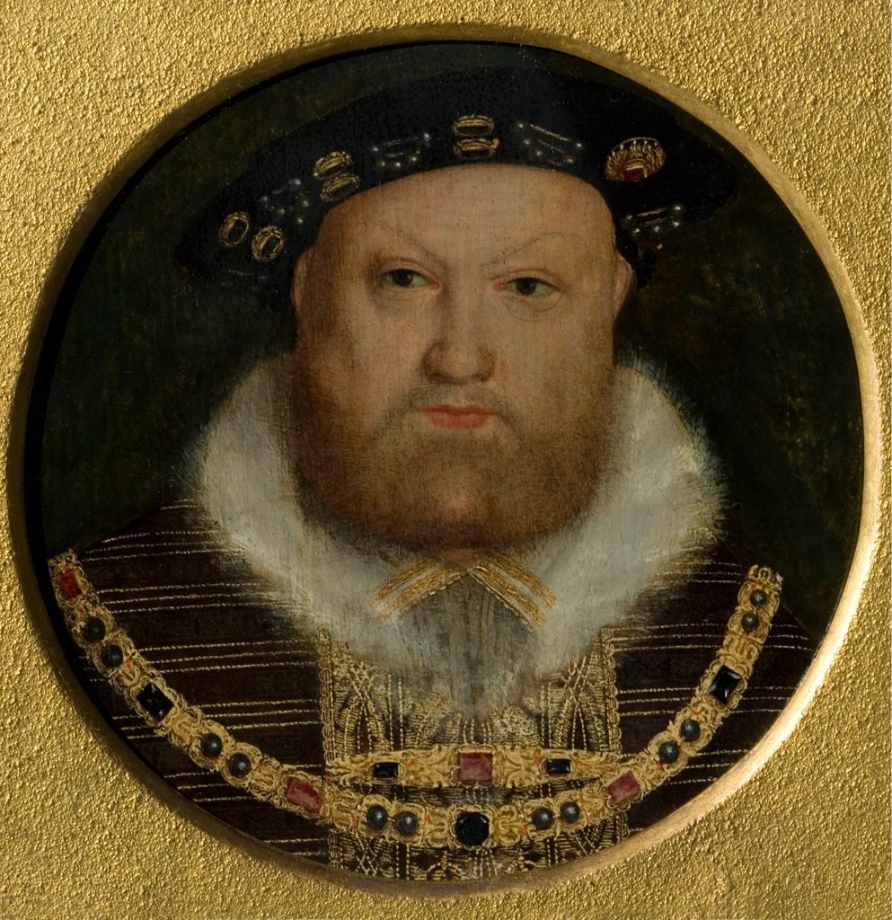 Detail of Henry VIII by Hans Holbein