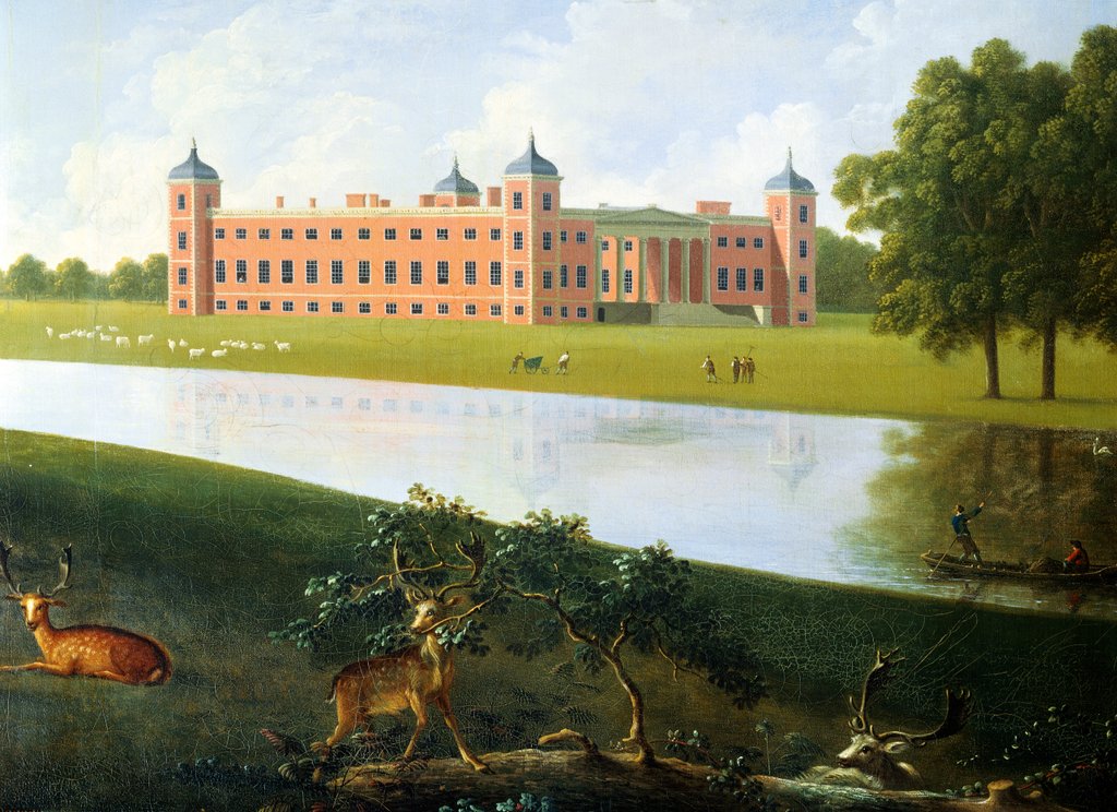 Detail of View of Osterley from the South West by Anthony Devis