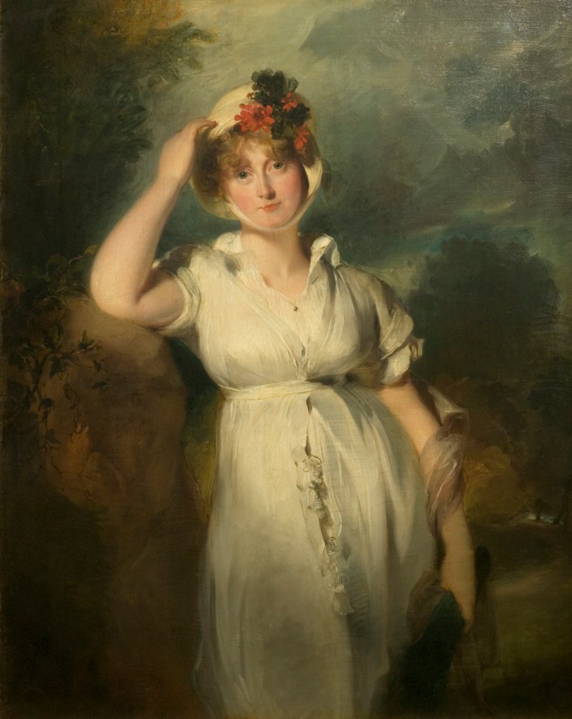 Detail of Caroline of Brunswick by Thomas Lawrence