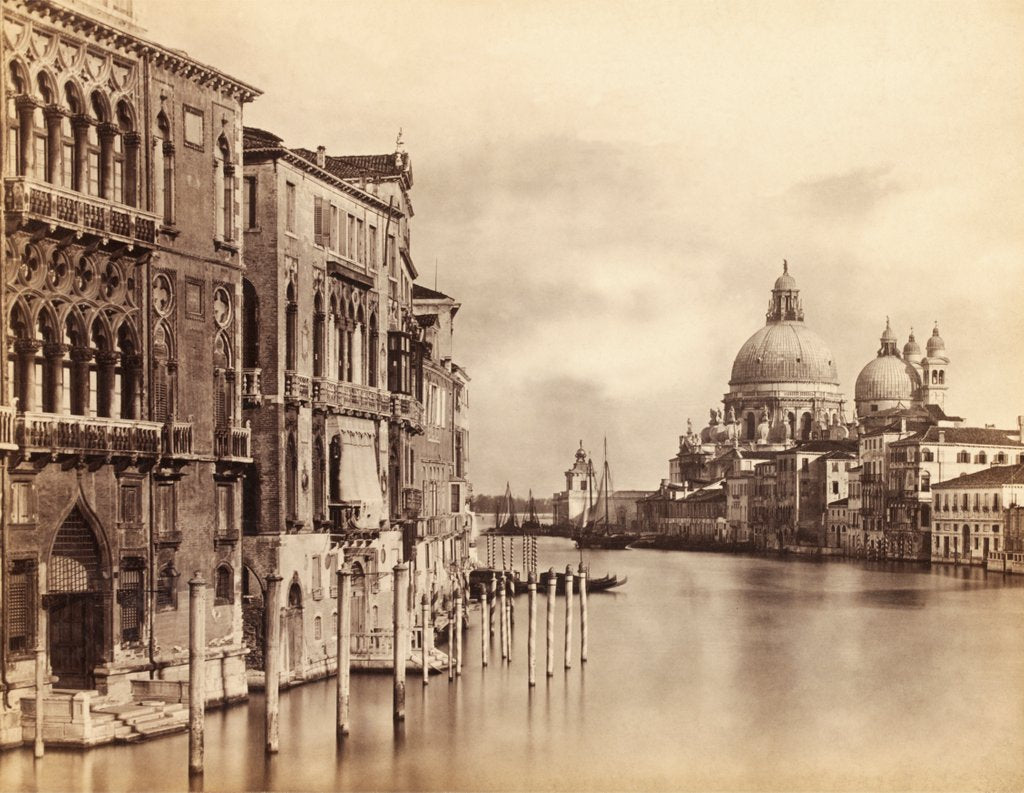 Detail of Grand Canal, Venice by Francis Frith & Co.