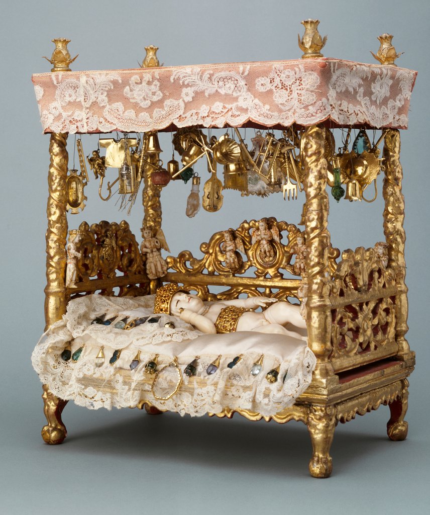 Detail of Model bed by Unknown