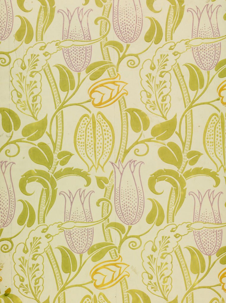 Detail of The Nure wallpaper by Charles Francis Annesley Voysey