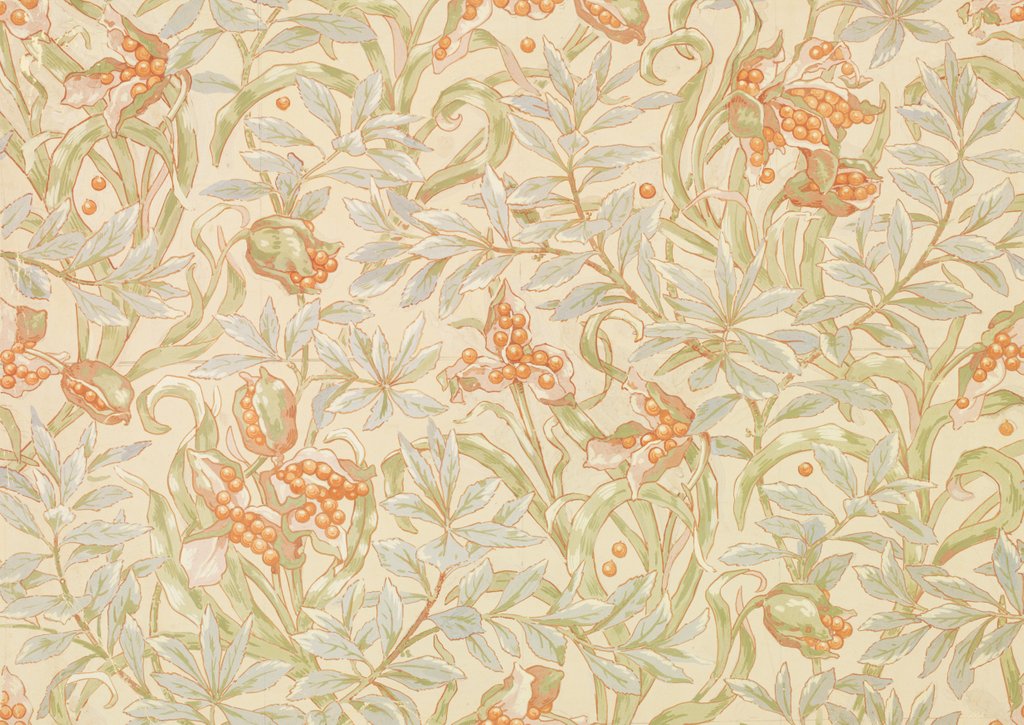 Detail of Wallpaper by Charlotte Horne Spiers