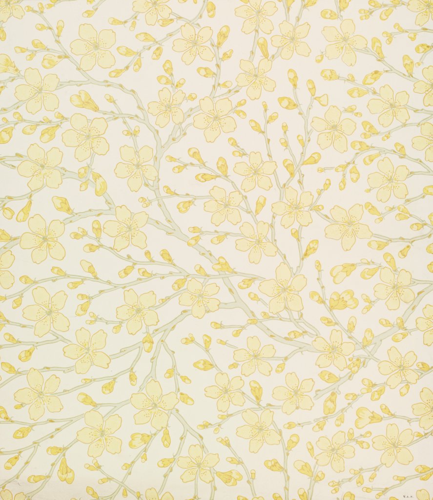 Detail of Wallpaper by Walter Crane