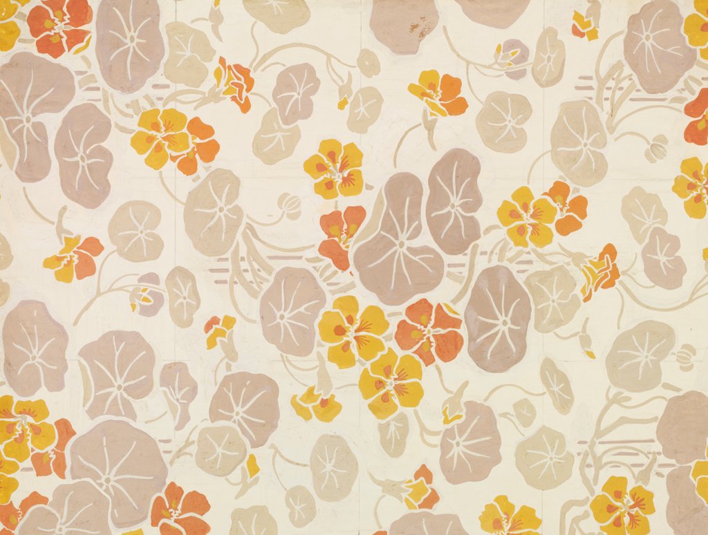 Detail of Wallpaper by Charlotte Horne Spiers