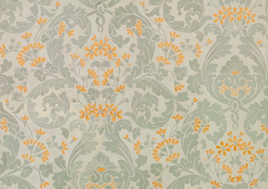 Detail of Wallpaper by Charlotte Horne Spiers