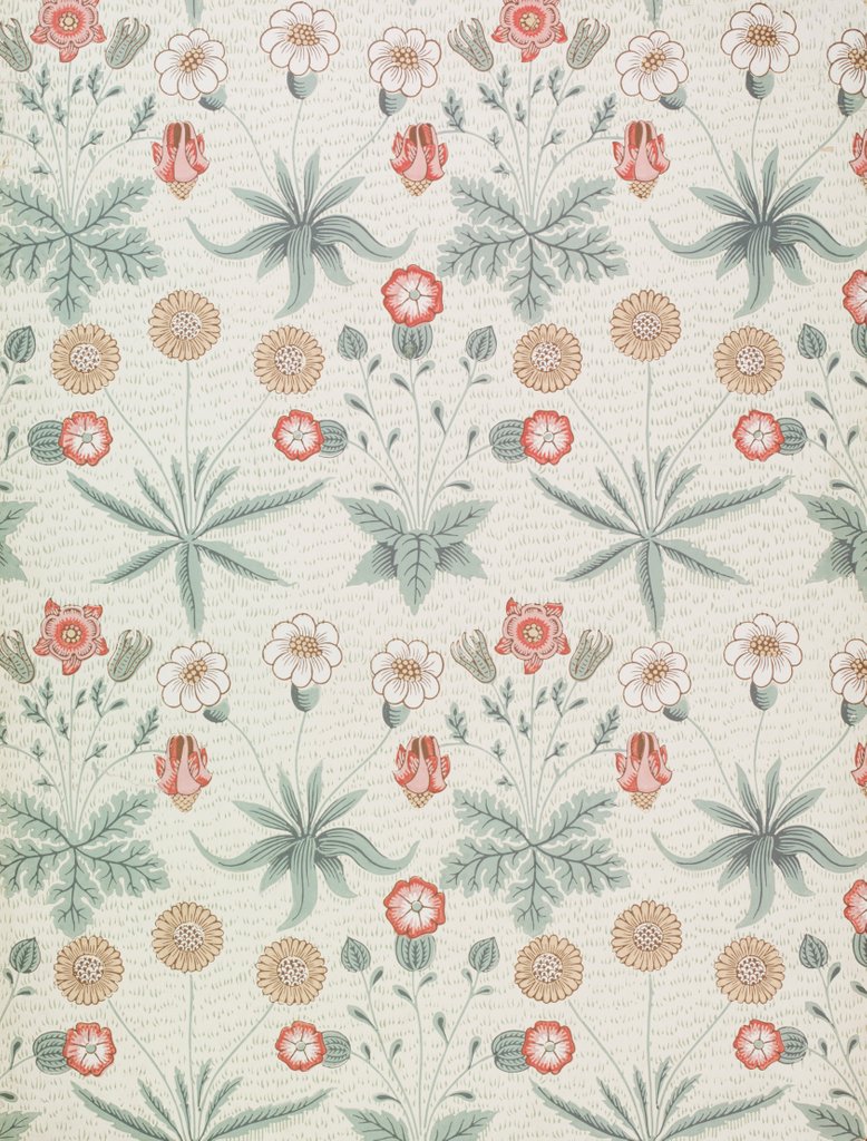 Detail of Wallpaper by William Morris