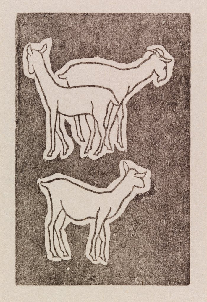Detail of Goats by Aristide Maillol