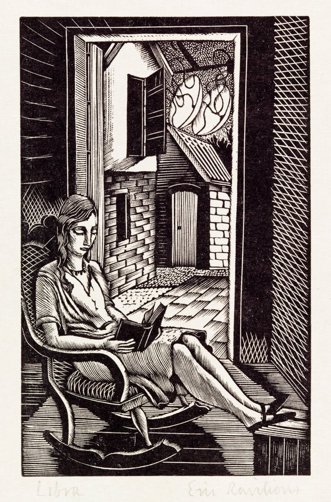 Detail of Libra by Eric Ravilious