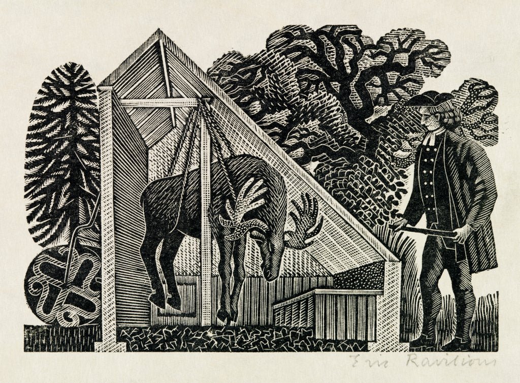 Detail of Illustration by Eric Ravilious