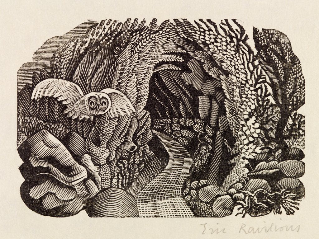 Detail of Illustration by Eric Ravilious