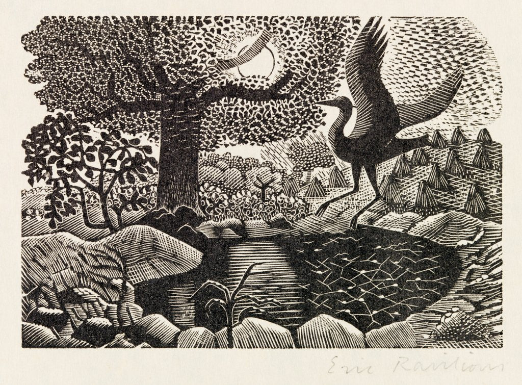 Detail of Illustration by Eric Ravilious
