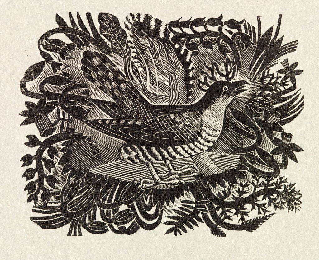 Detail of Spring by Eric Ravilious