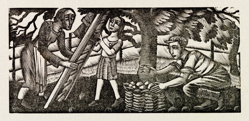 Detail of Illustration by Eric Ravilious