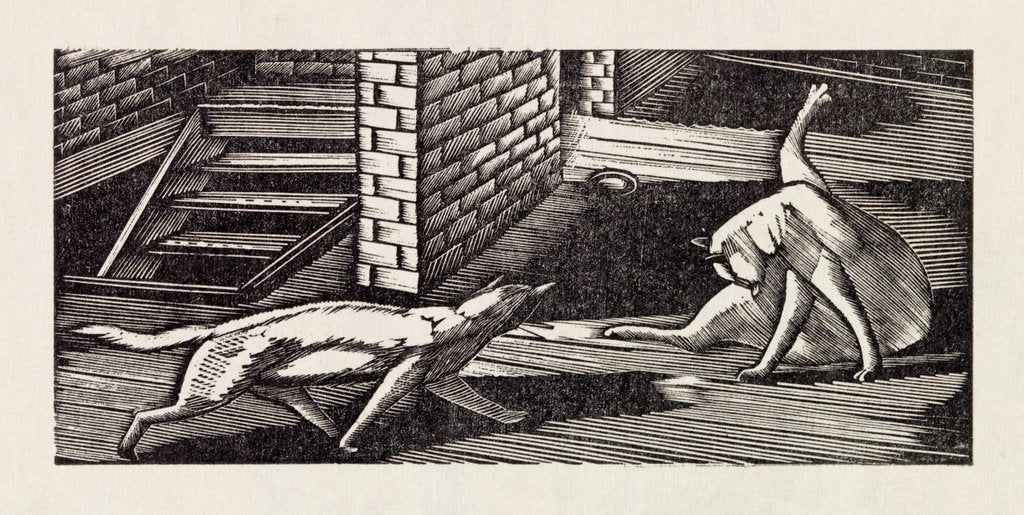 Detail of Illustration by Eric Ravilious