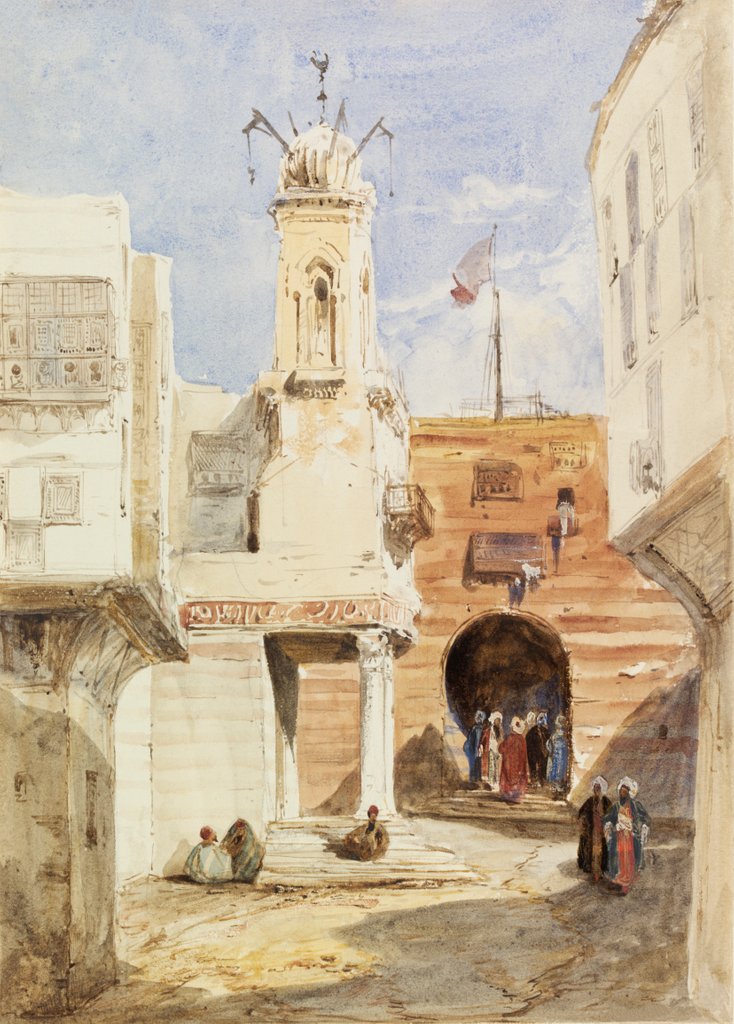 Detail of Mosque by Henry Mogford