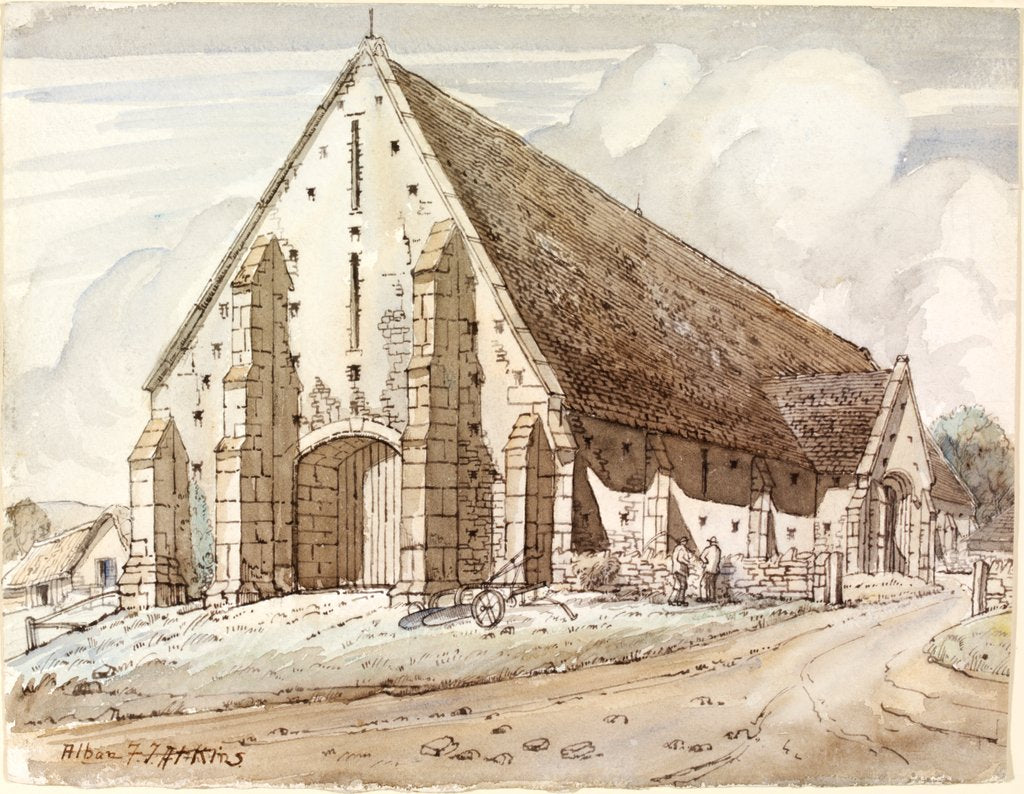 Detail of Tithe Barn by Alban F.T. Atkins