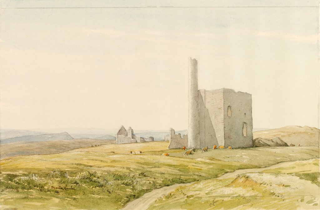Detail of Deserted Tin-Mine, Cornwall by Martin Hardie