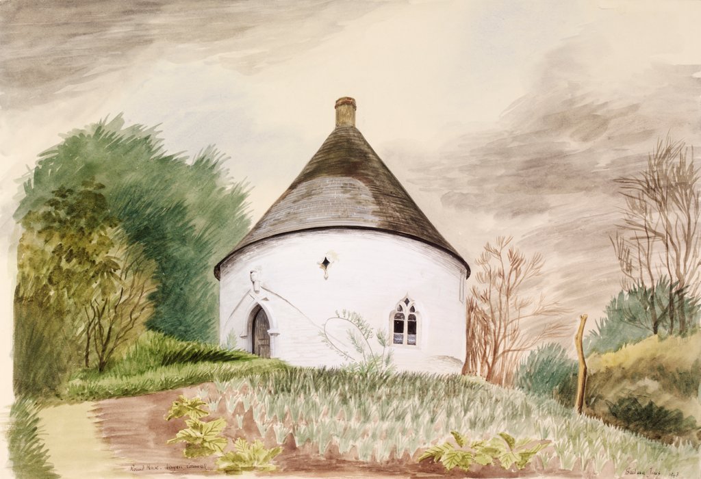 Detail of Round House, Veryan by Barbara Jones