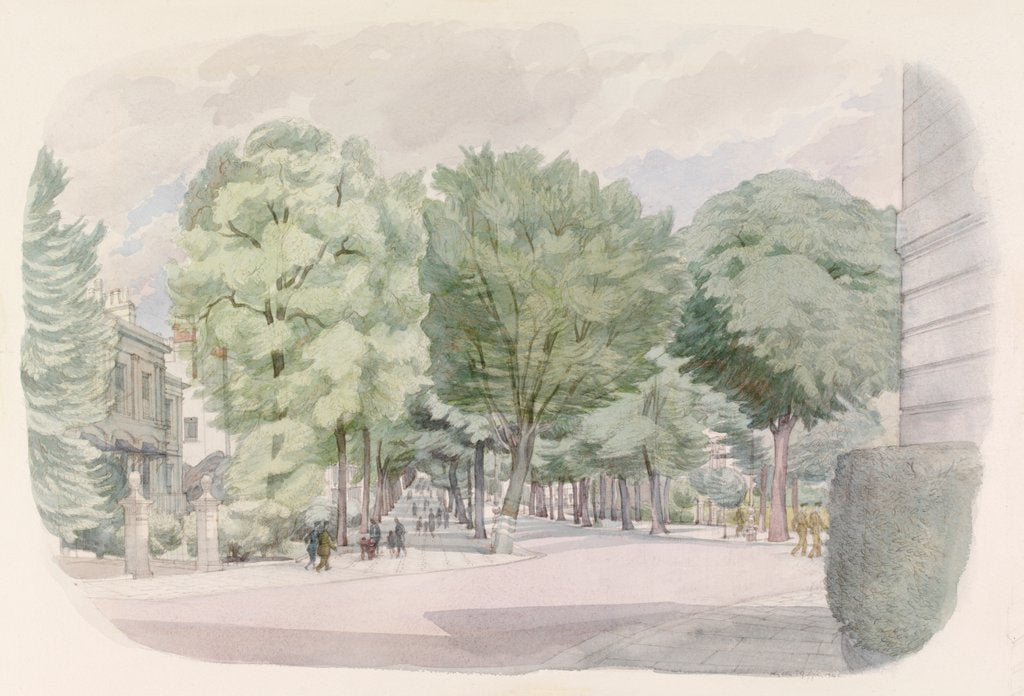 Detail of The Promenade, Cheltenham by Phyllis Ginger