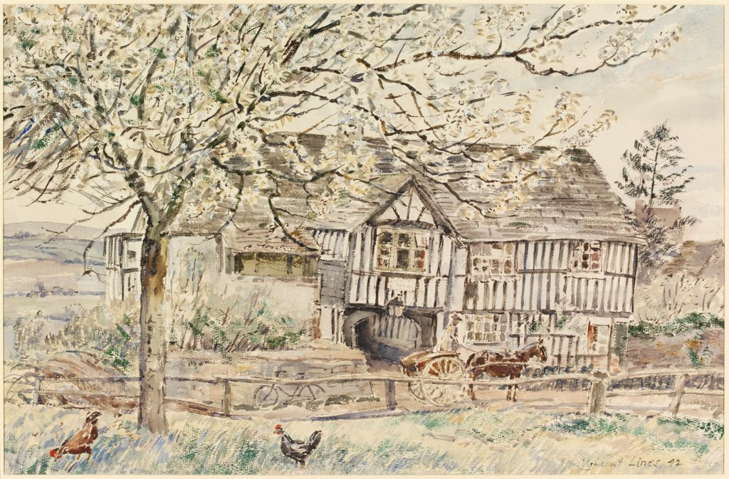 Detail of Rhydspence by Vincent Henry Lines