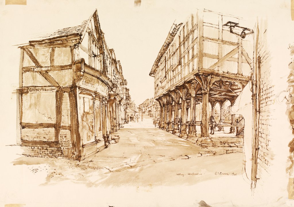 Detail of Old Market House by Raymond Teague Cowern