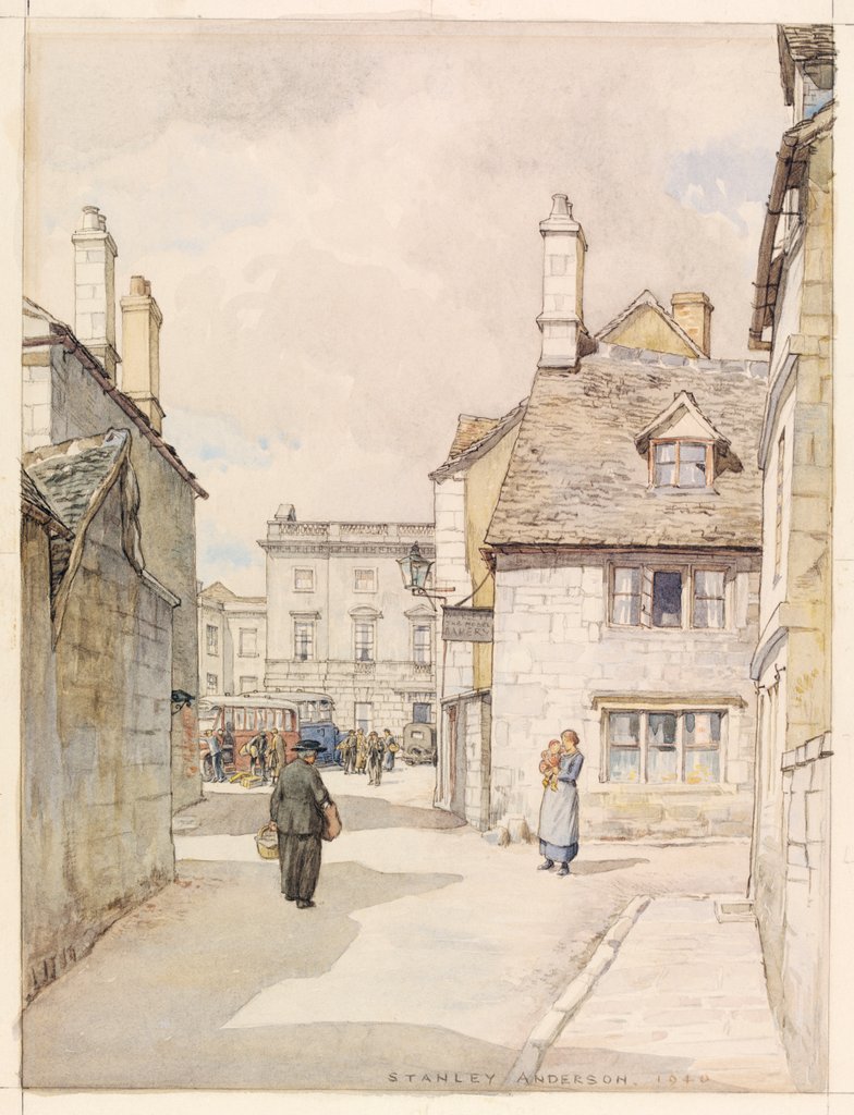 Detail of Painswick by Stanley Anderson